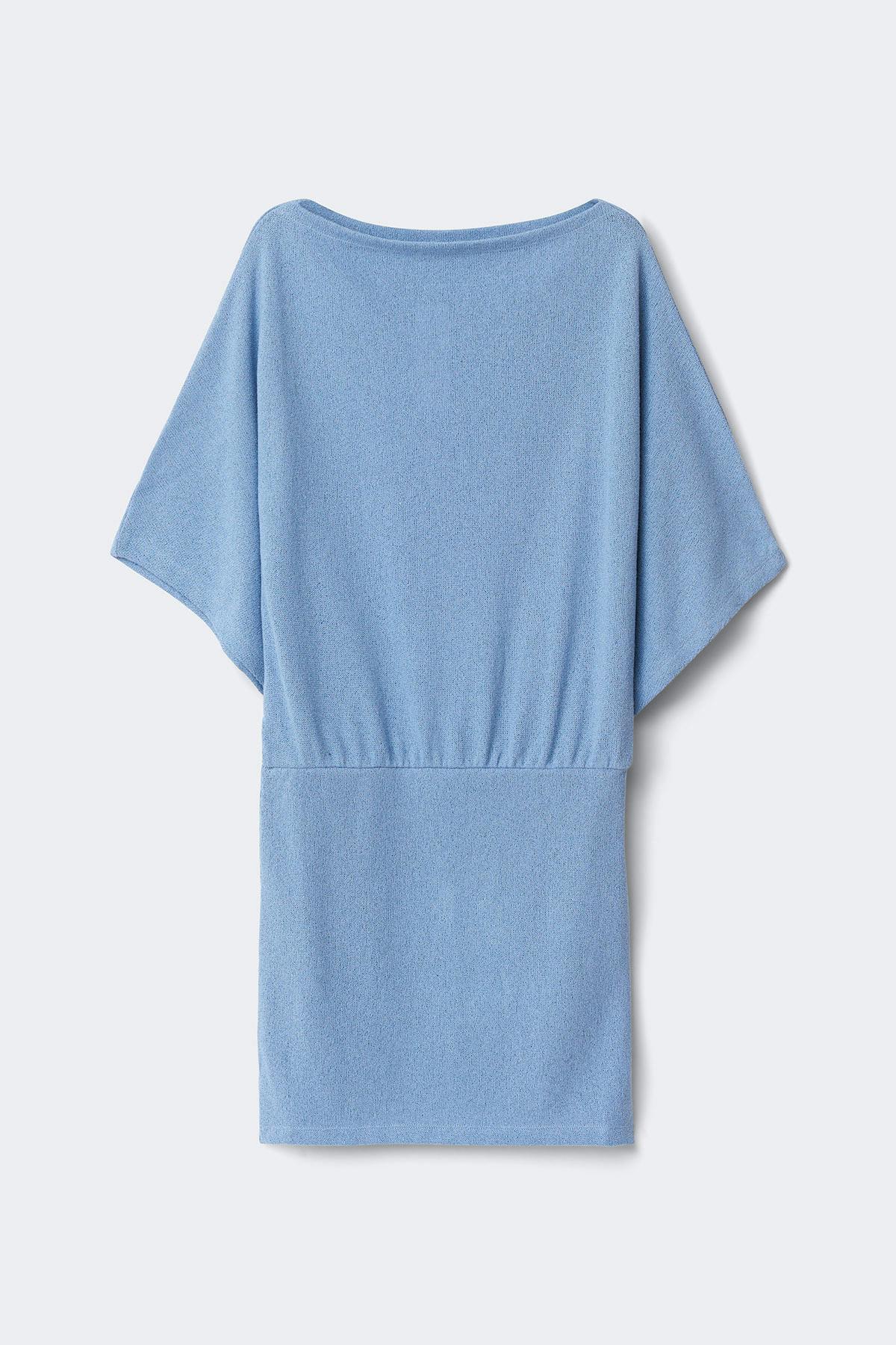 Slouchy boatneck dress
