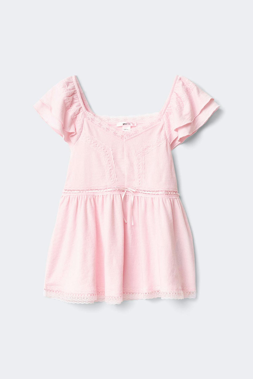 Y frill detail top