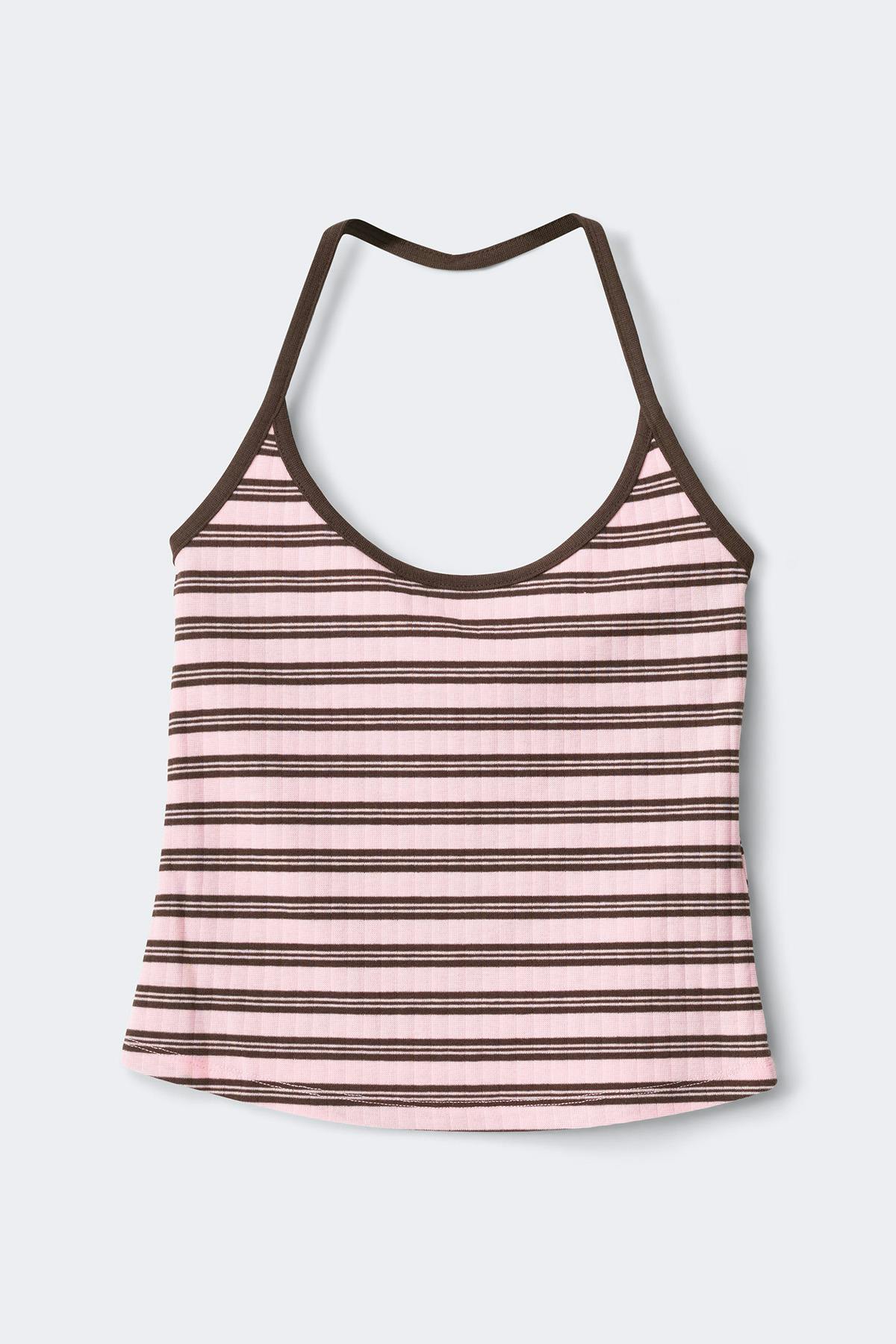 Loungewear halterneck singlet