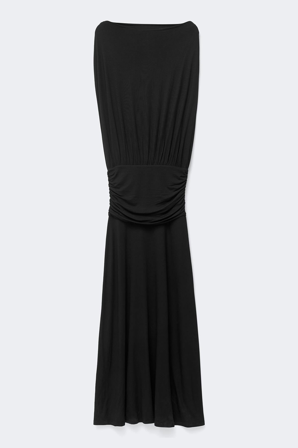 Dropped waist maxi dress