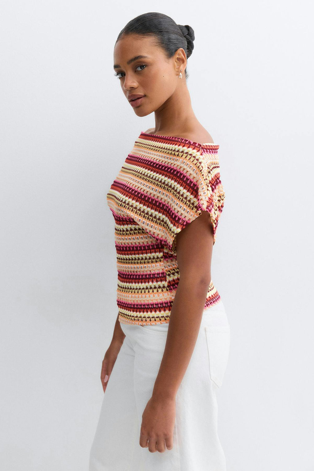 Dropped shoulder top