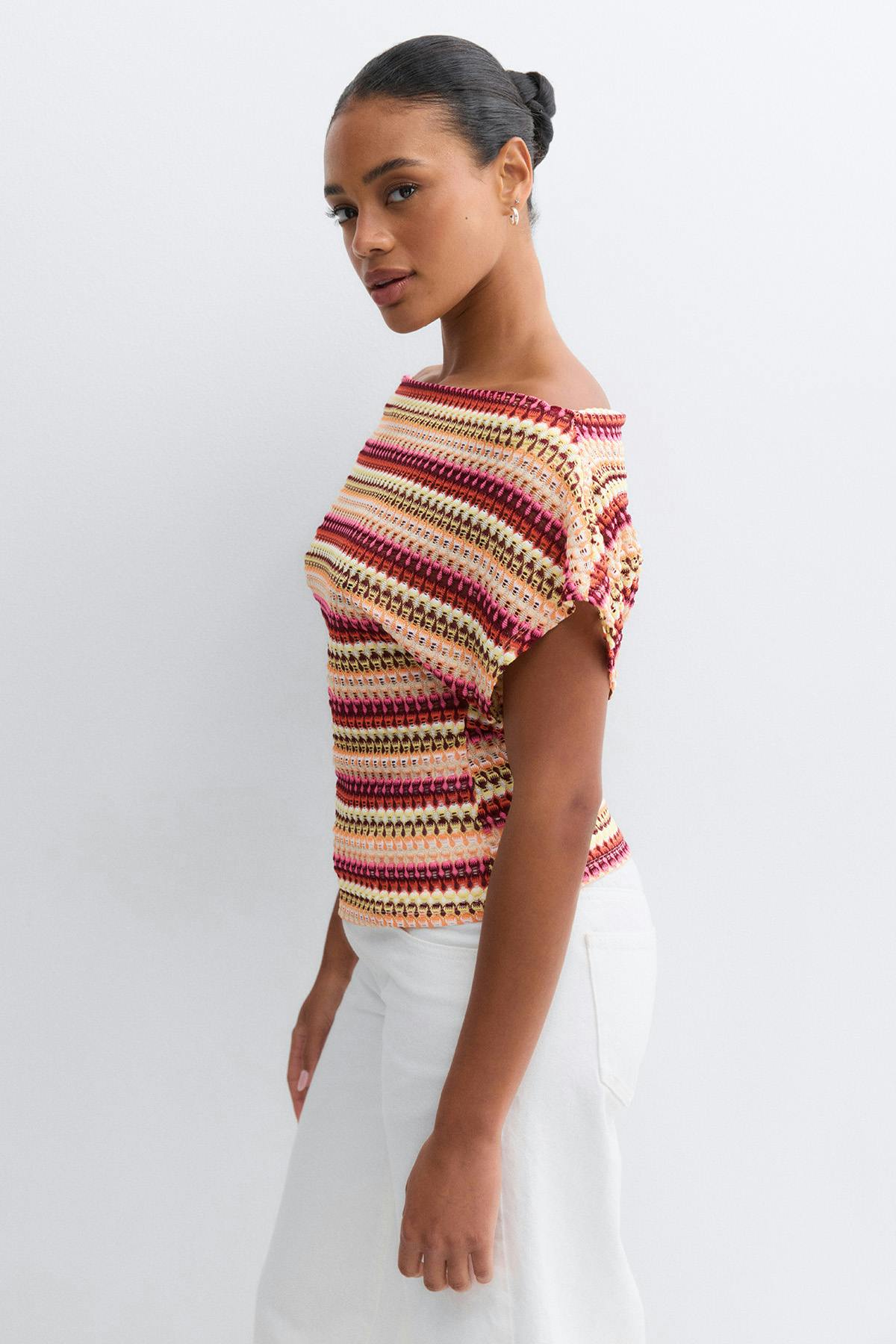 Dropped shoulder top