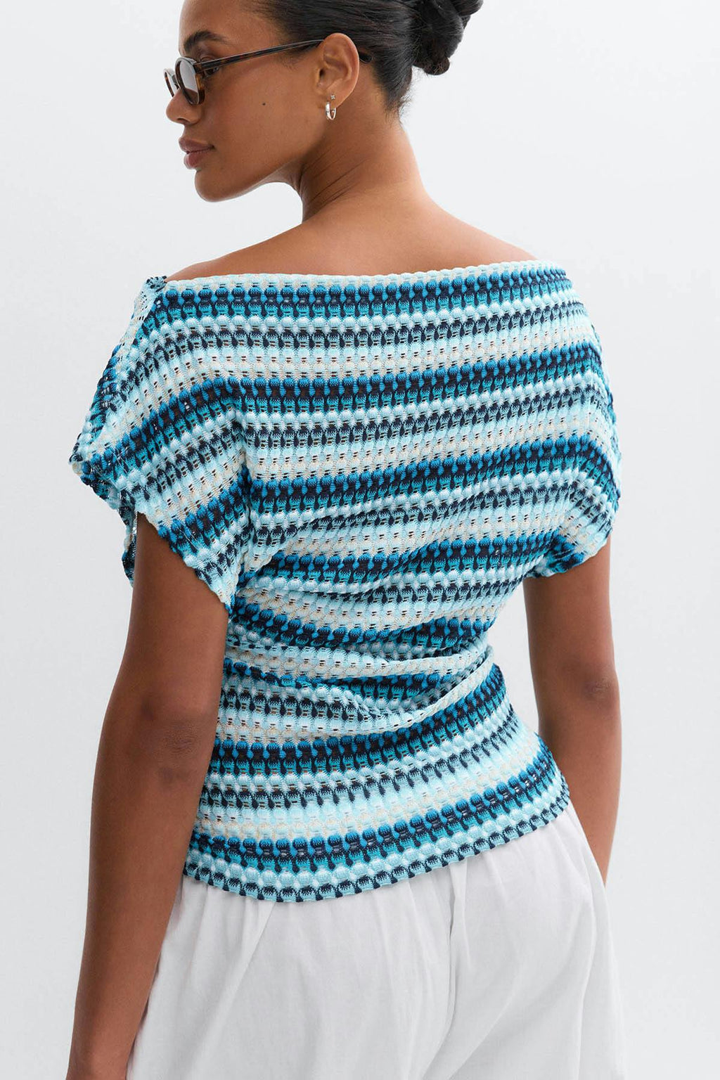 Dropped shoulder top