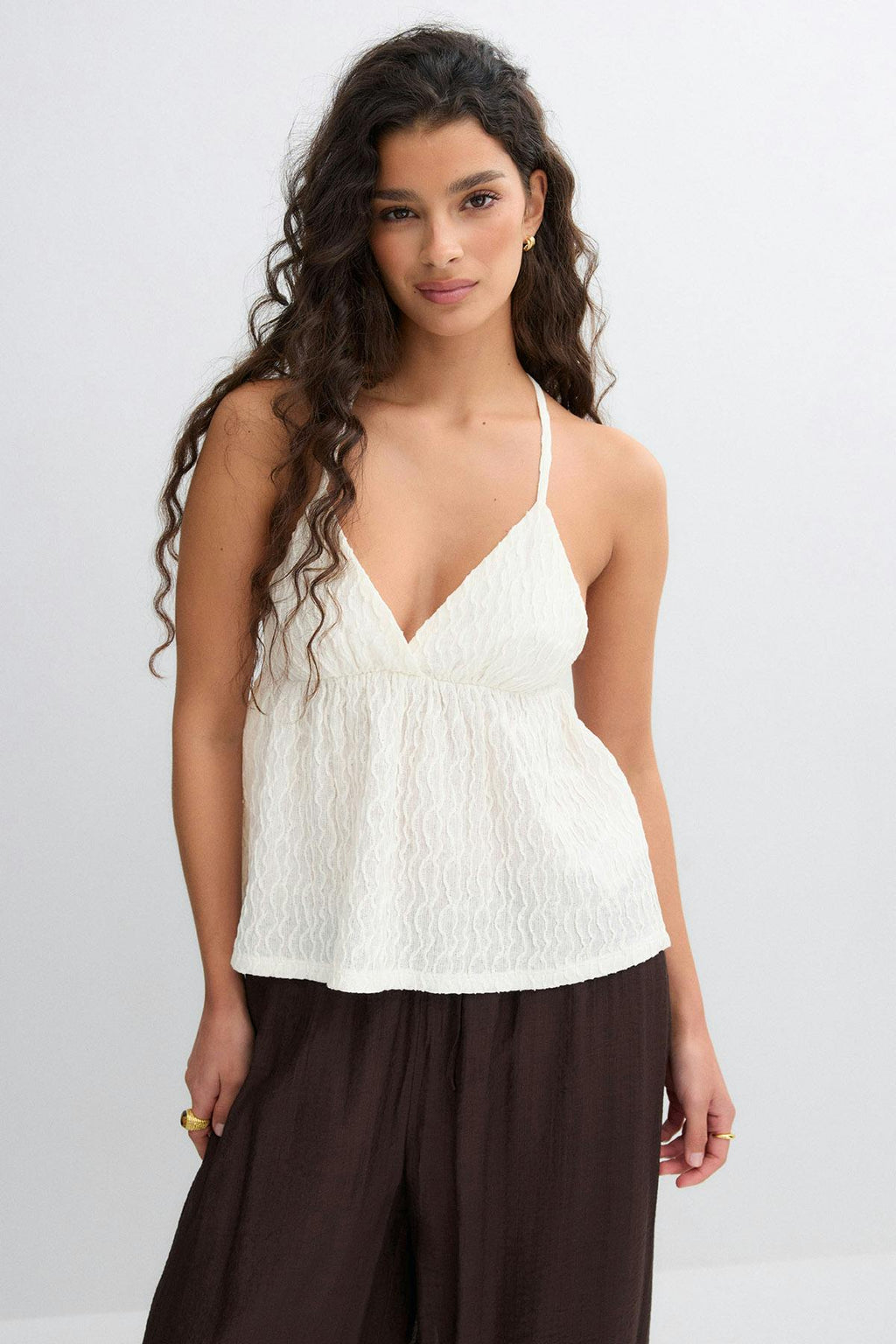 Pearl strap singlet