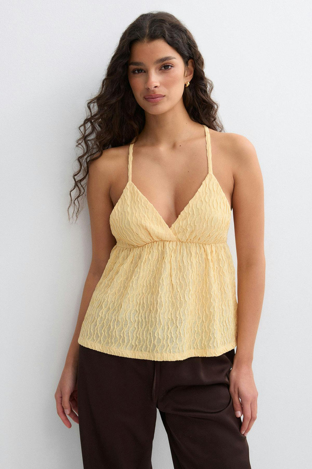 Pearl strap singlet