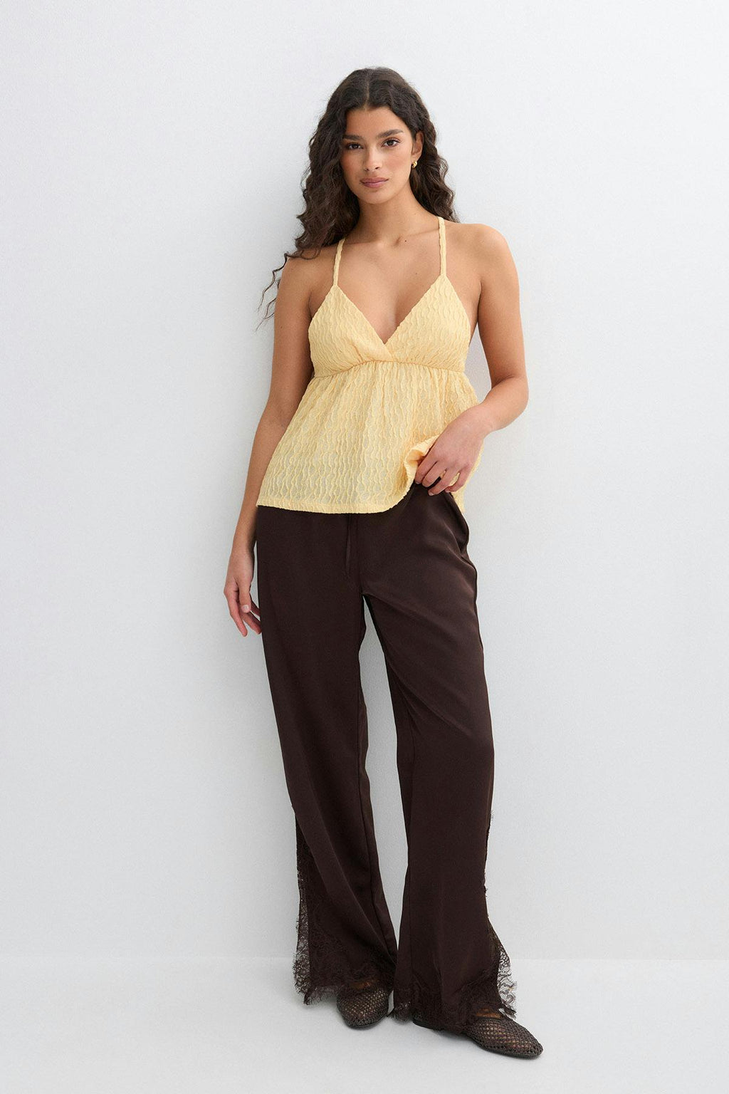 Pearl strap singlet