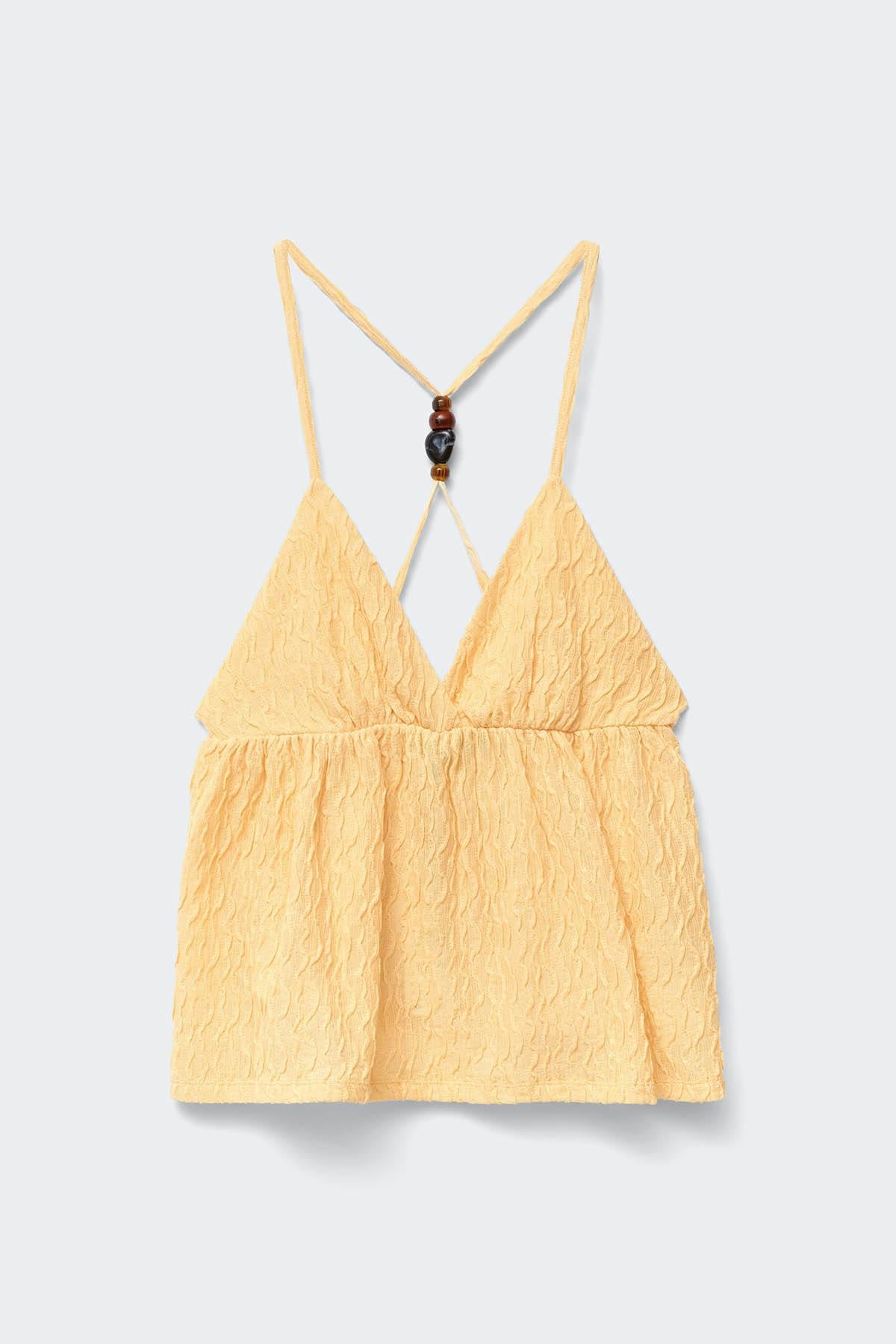 Pearl strap singlet