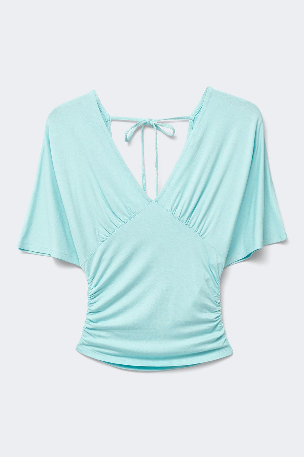 Shaped v-neck top