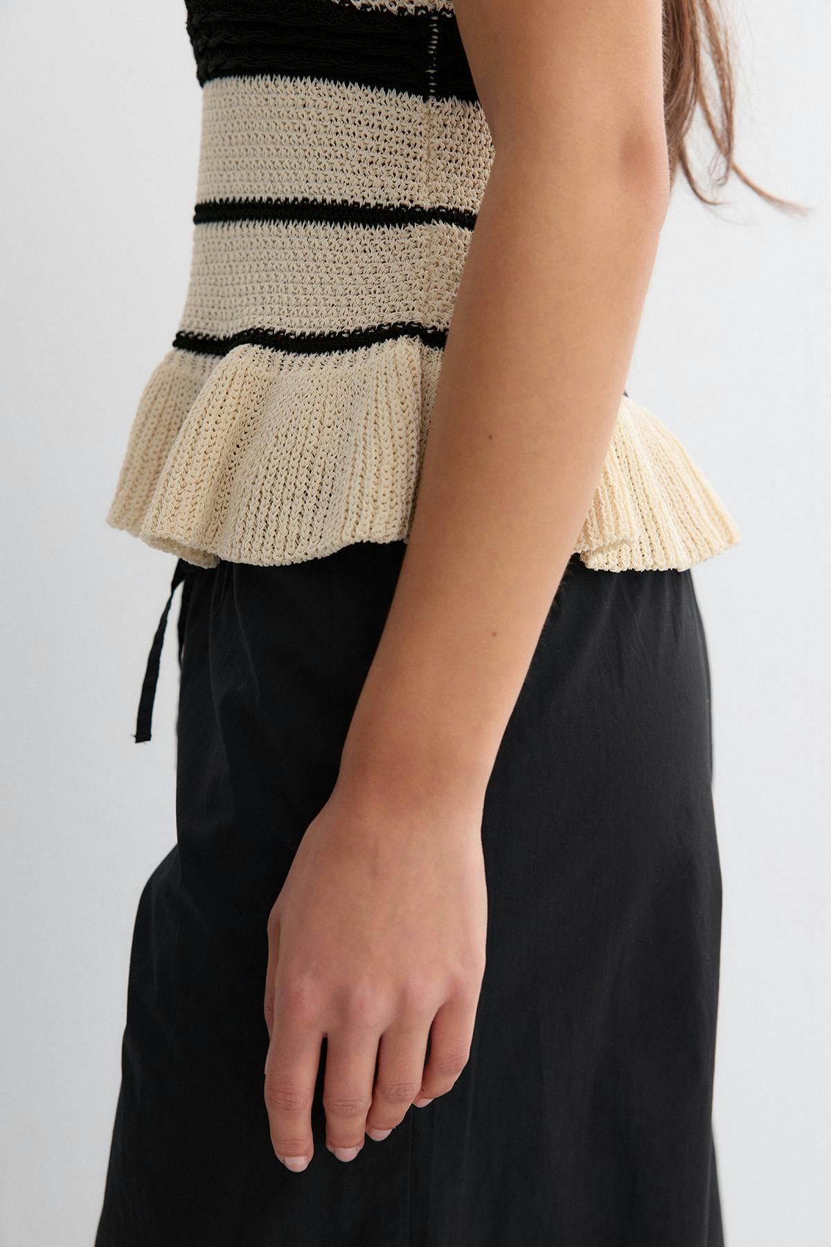 Knitted singlet
