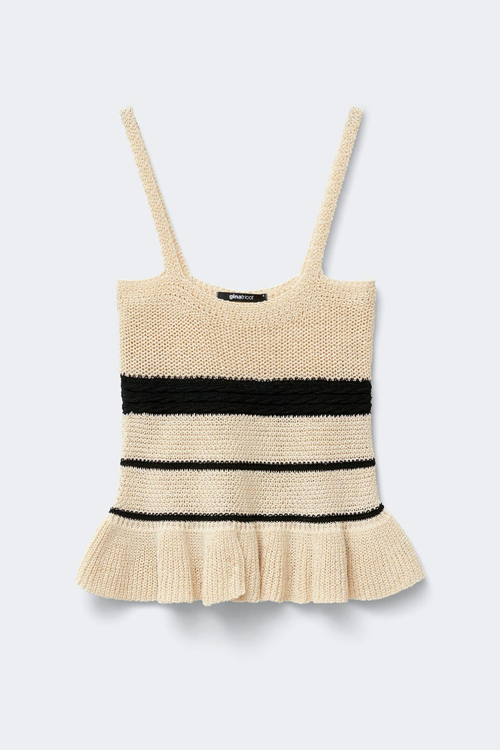 Knitted singlet
