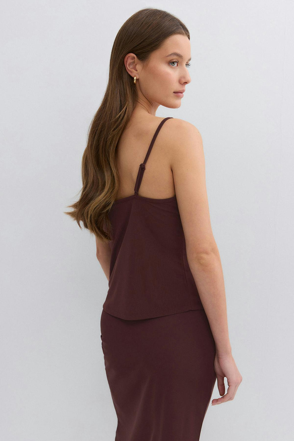 Lace detail singlet