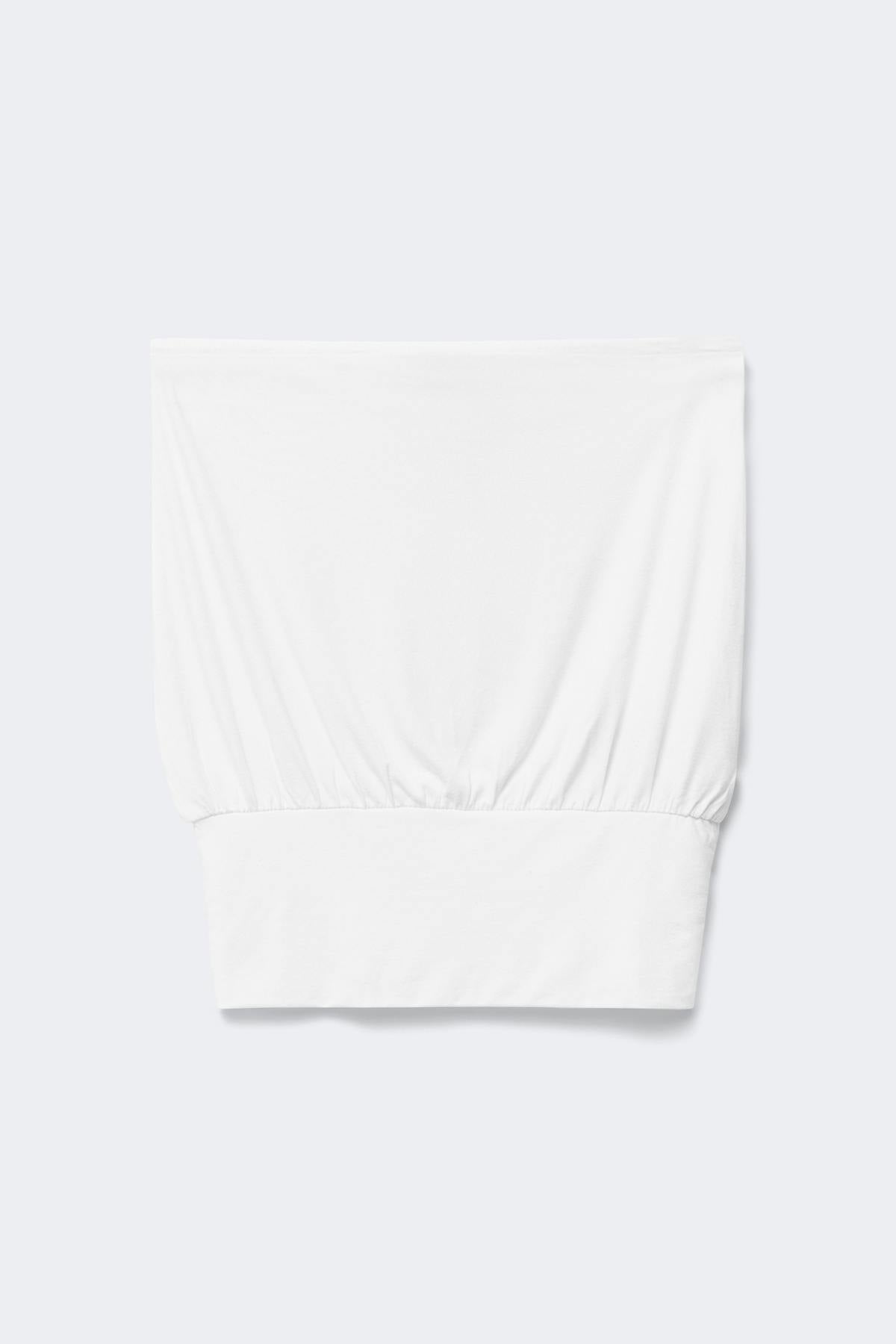 Cuff detail tube top