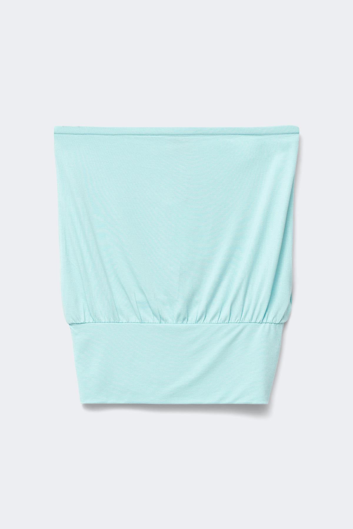 Cuff detail tube top