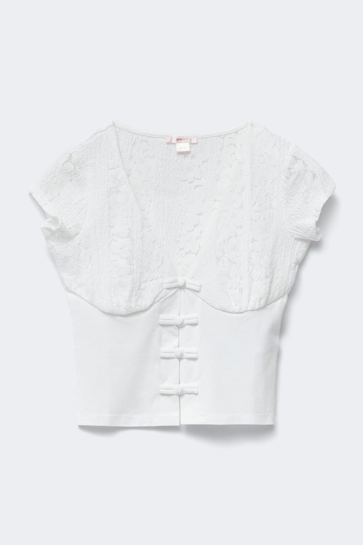 14+ napoleon lace top