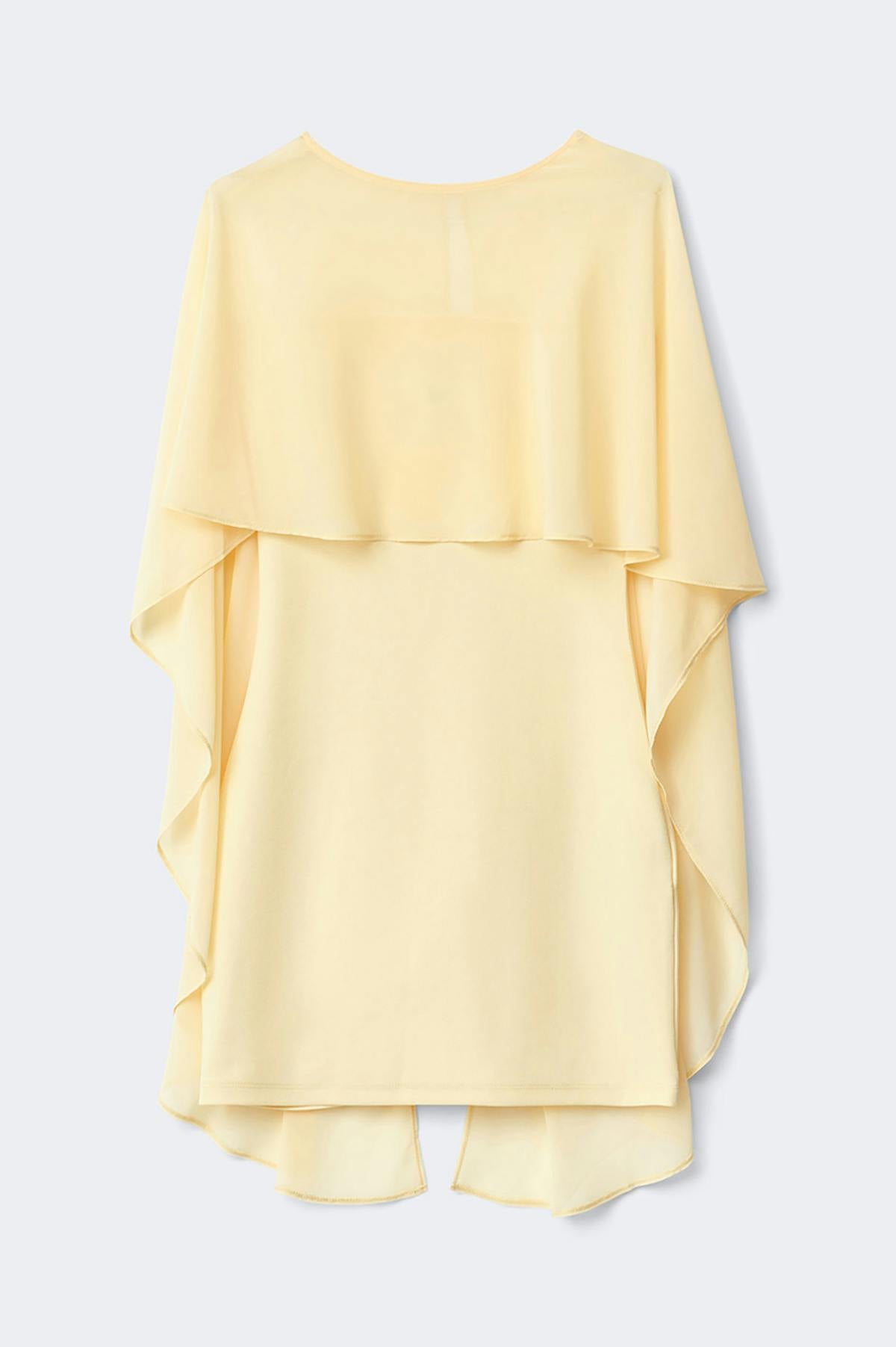 Cape tube dress