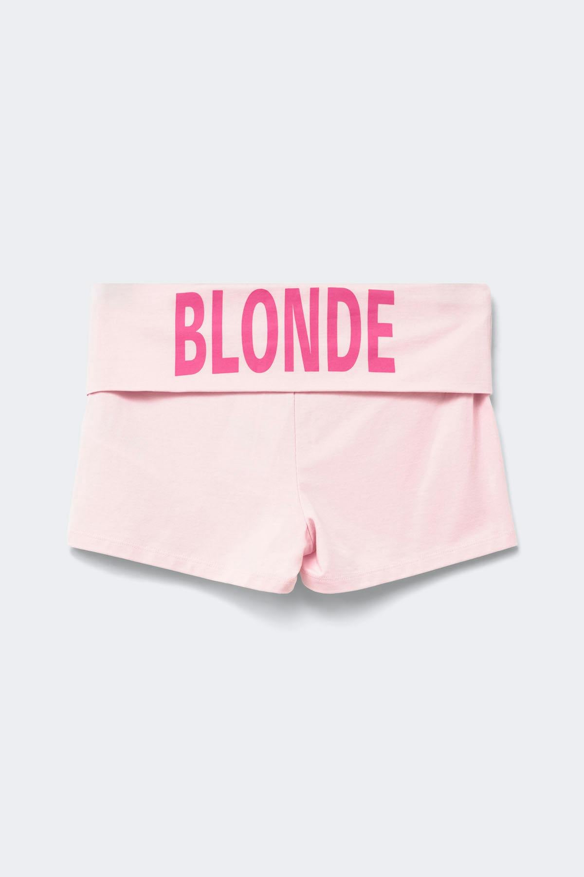 14+ folded waist shorts