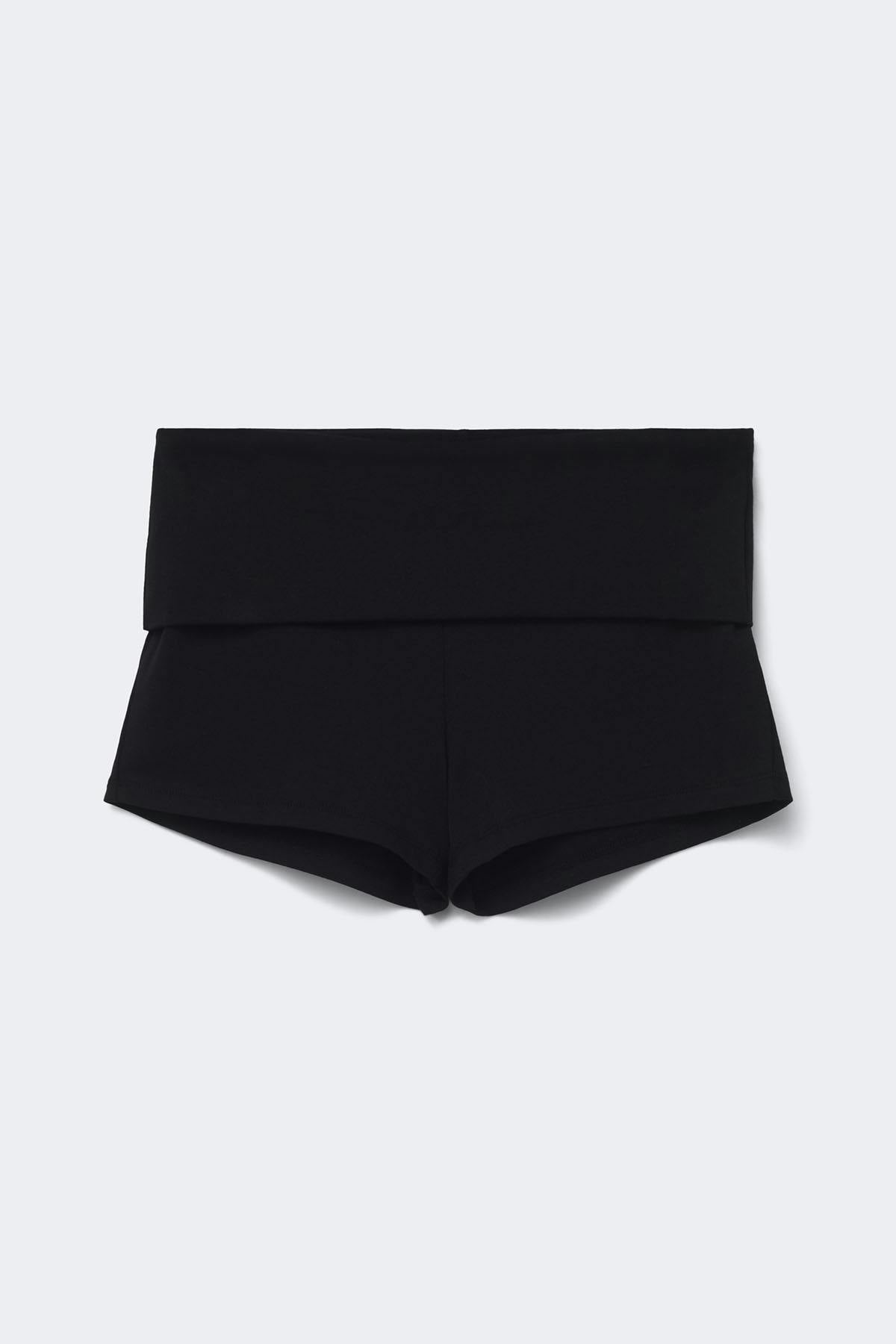 14+ folded waist shorts