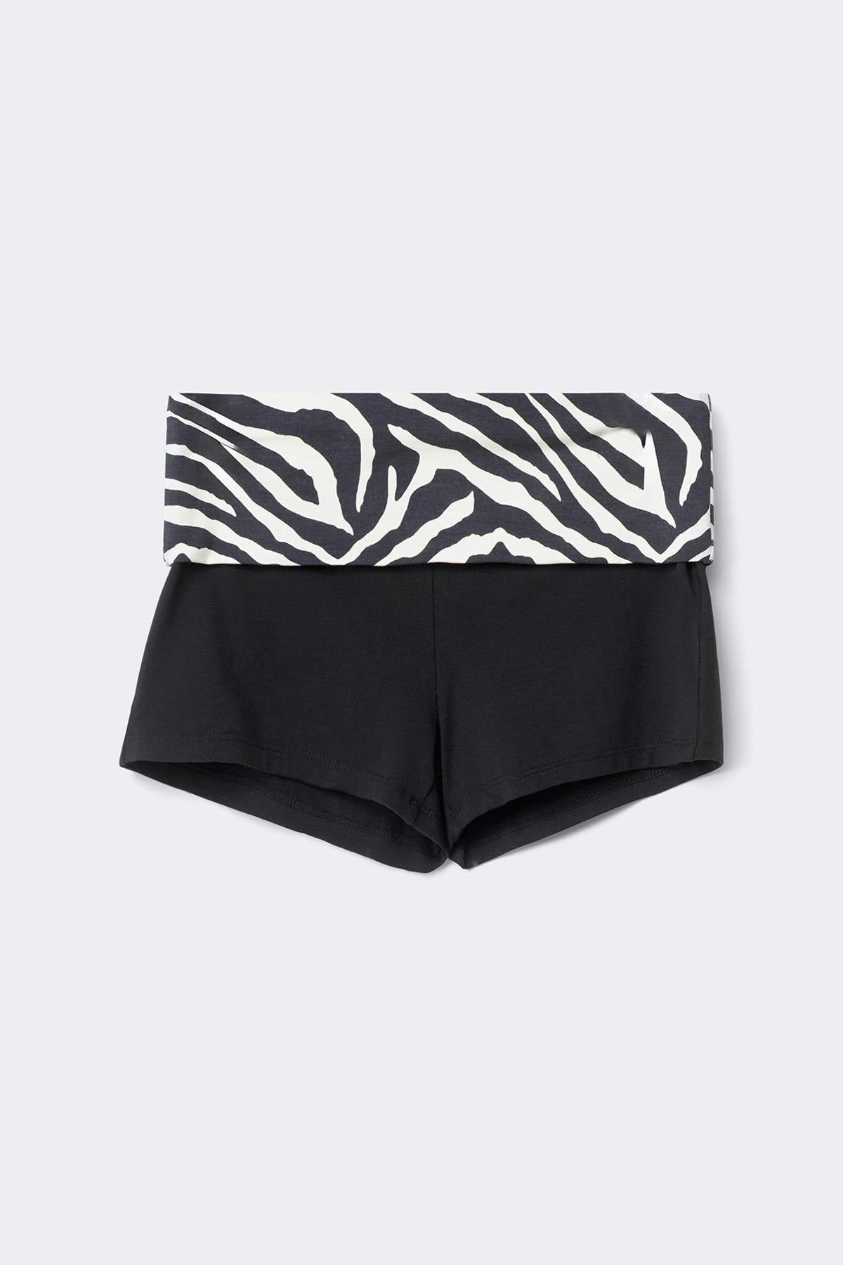 14+ folded waist shorts