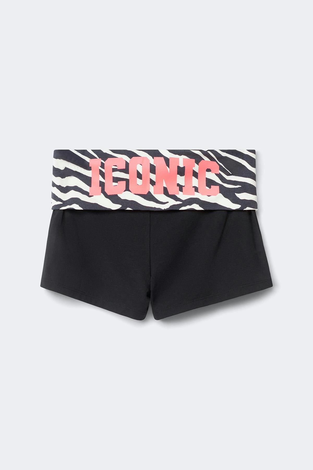 14+ folded waist shorts