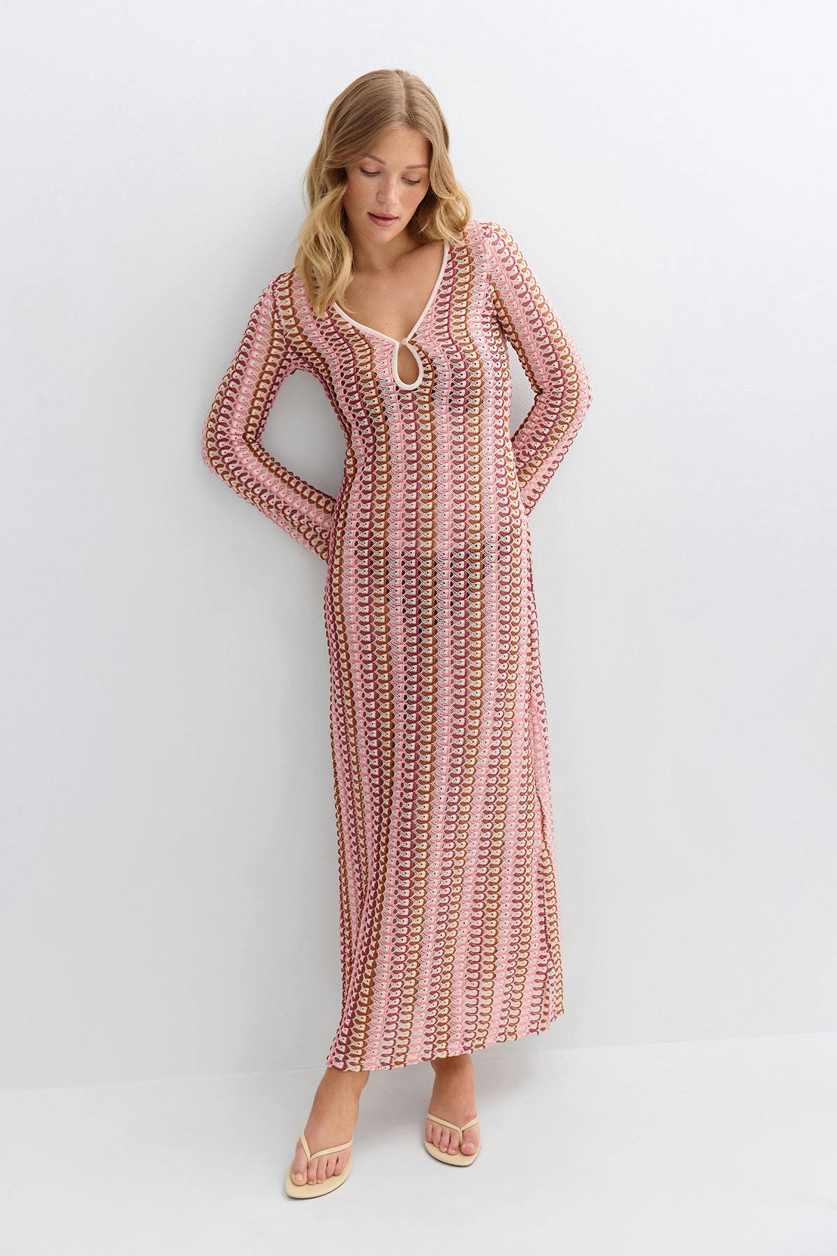 Multi colour maxi dress