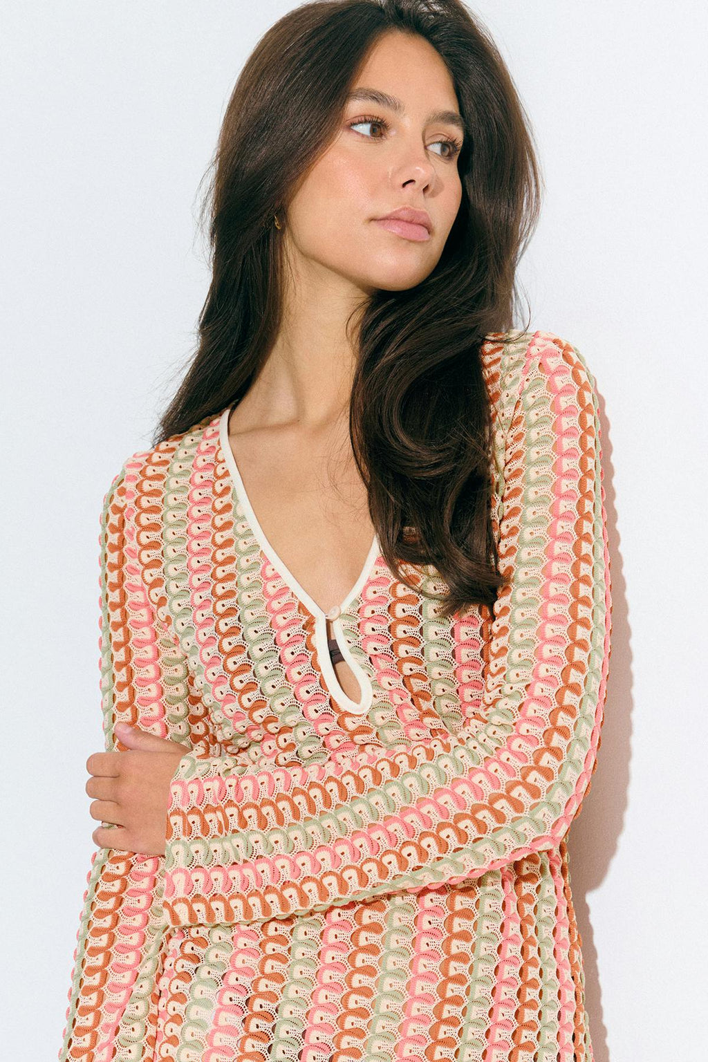 Multi colour maxi dress