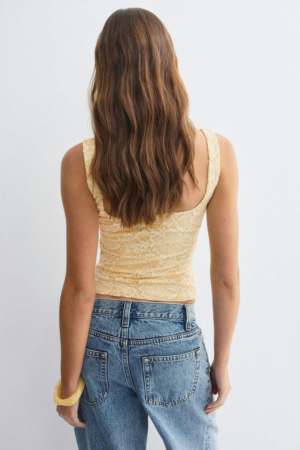 Lace corset top