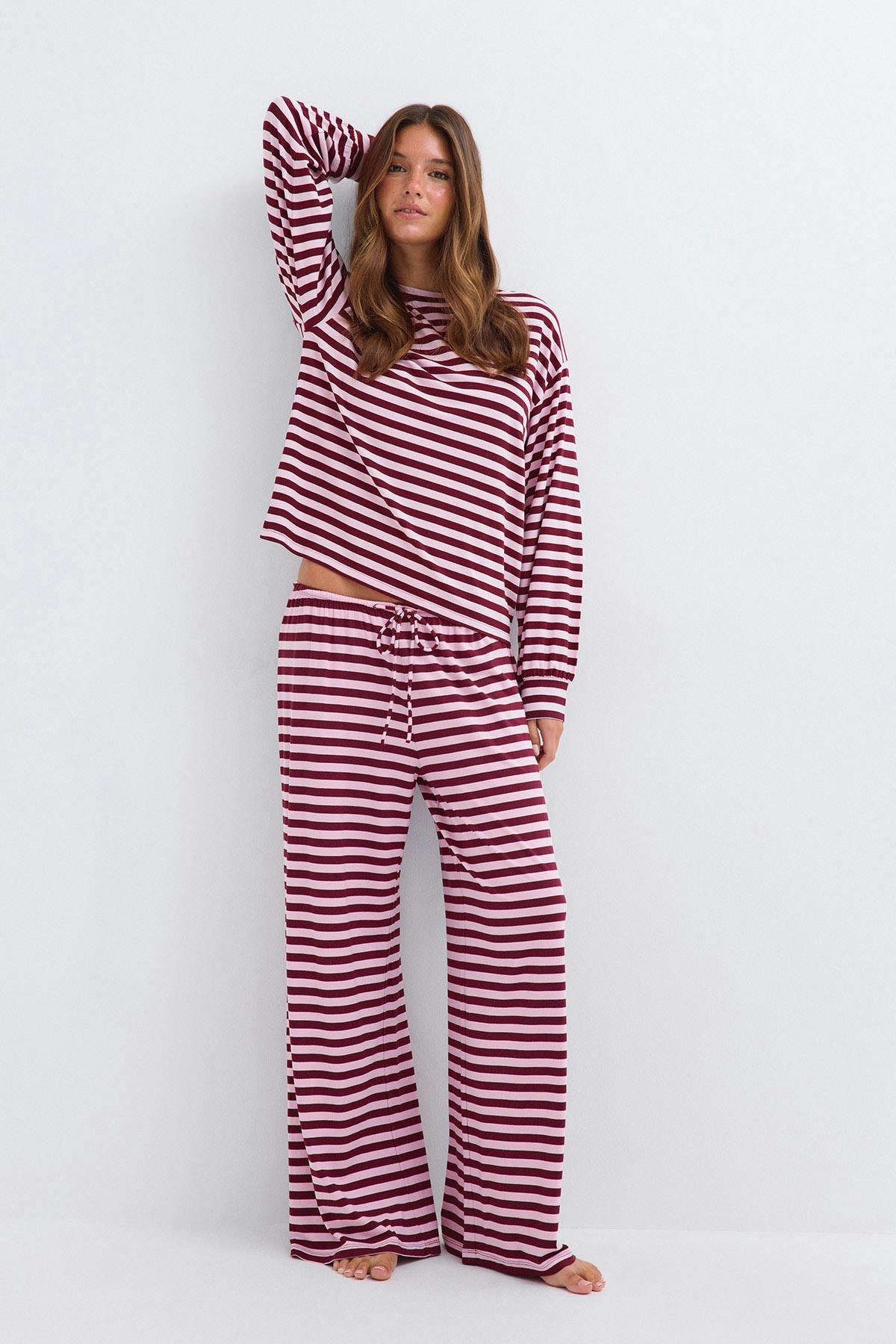Soft drawstring trousers