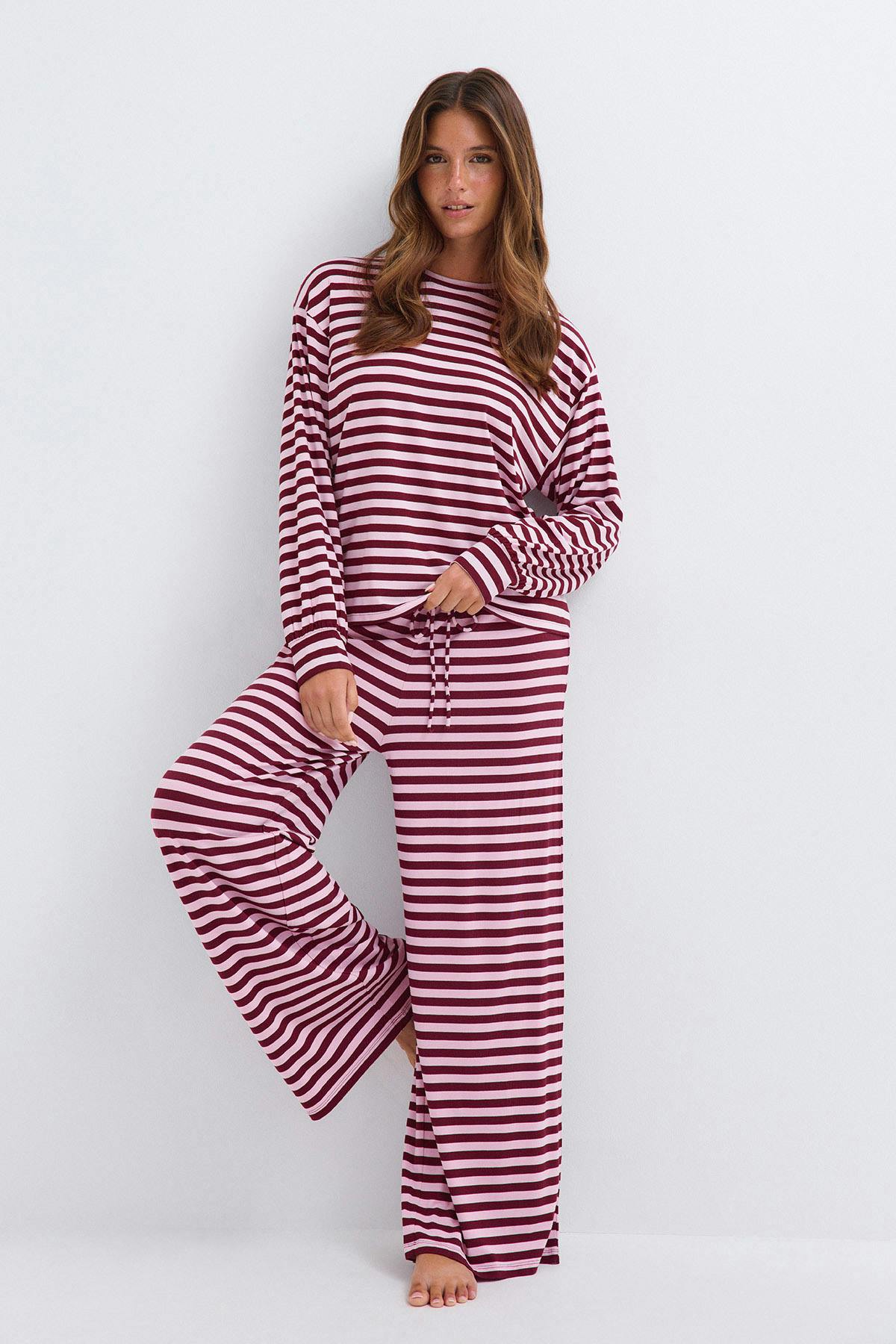Soft drawstring trousers