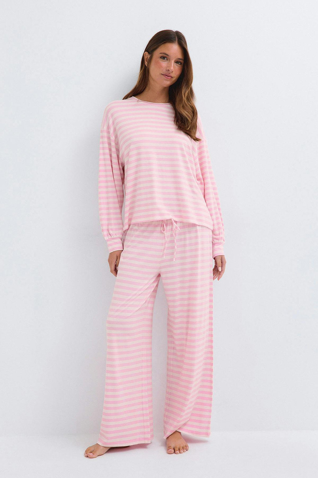 Soft drawstring trousers