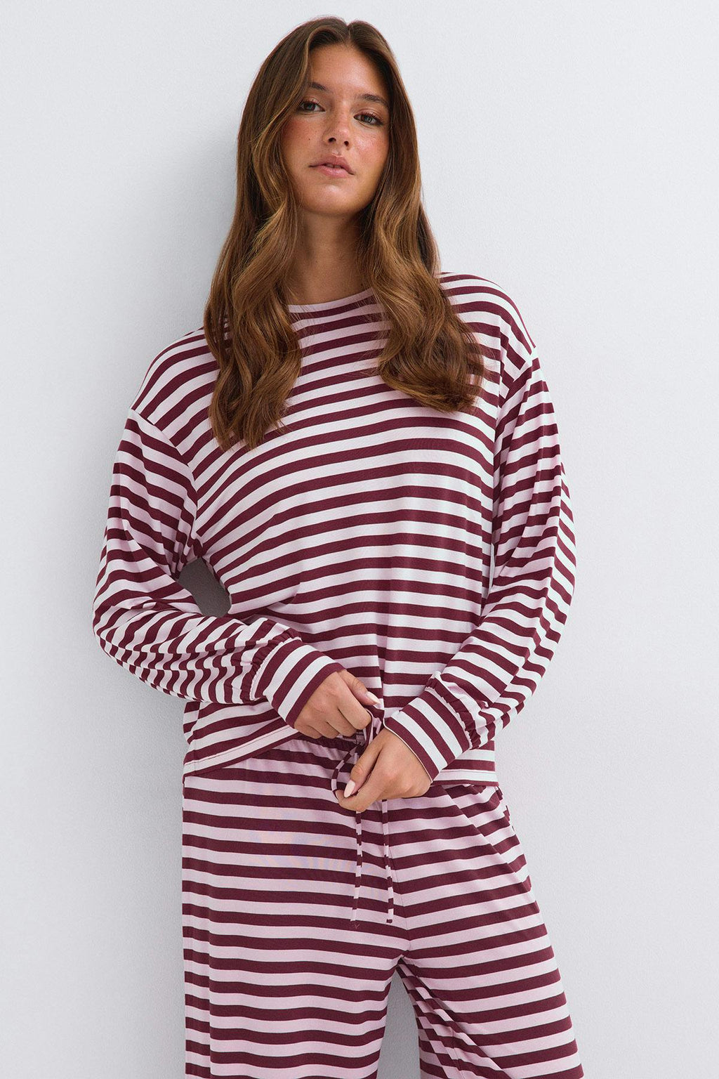 Oversized pyjamas top