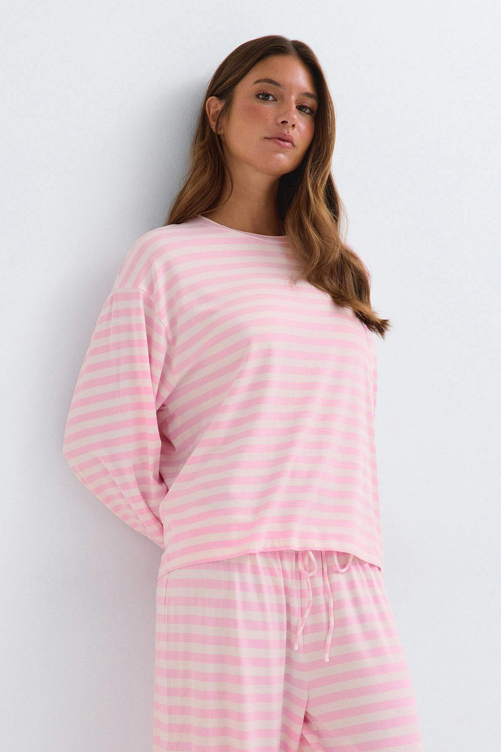 Oversized pyjamas top