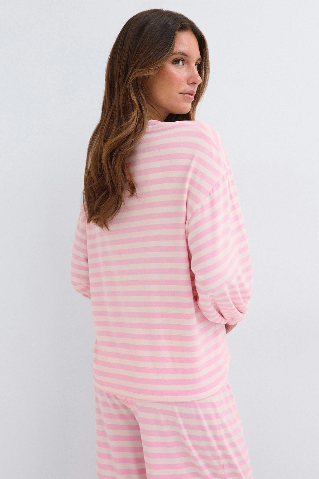 Oversized pyjamas top