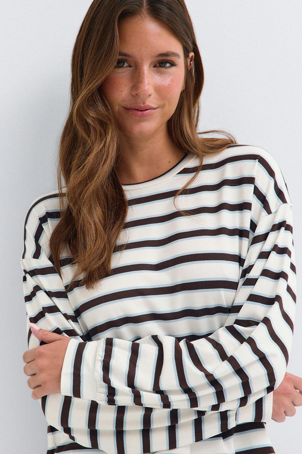 Oversized pyjamas top