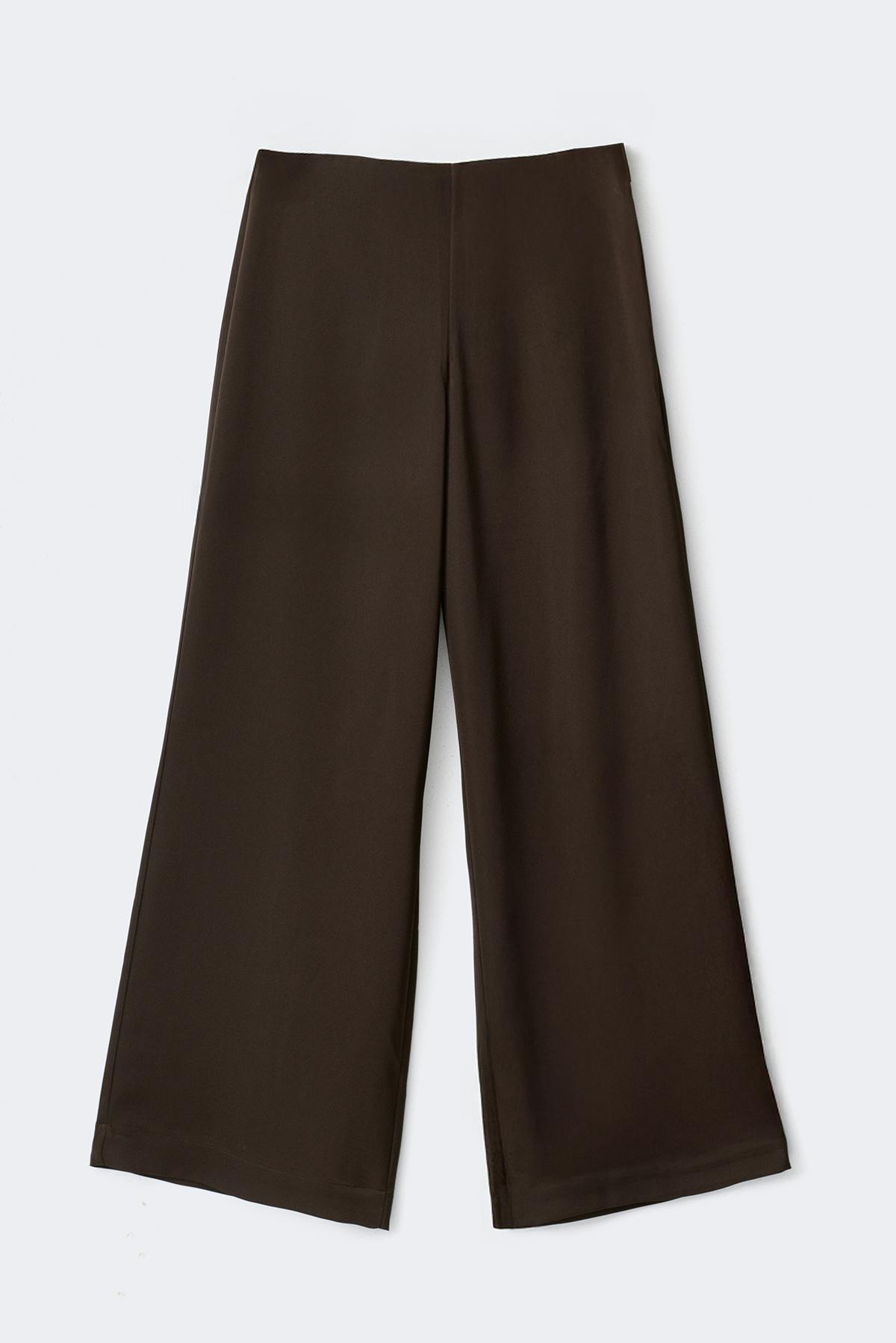 Glow tall satin trousers