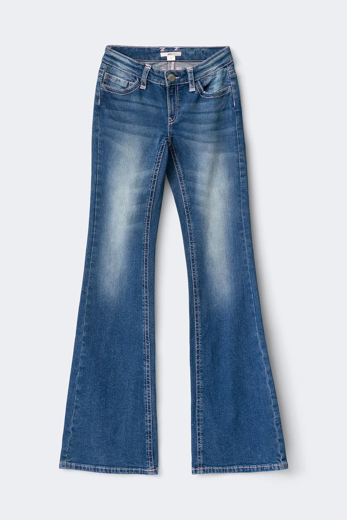 Y pink flap jeans