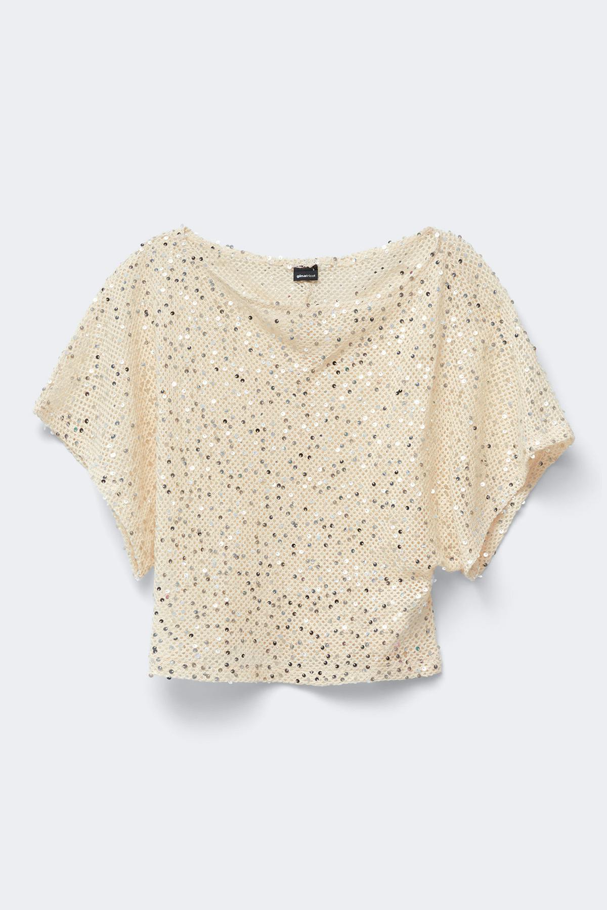 Sequins beach top