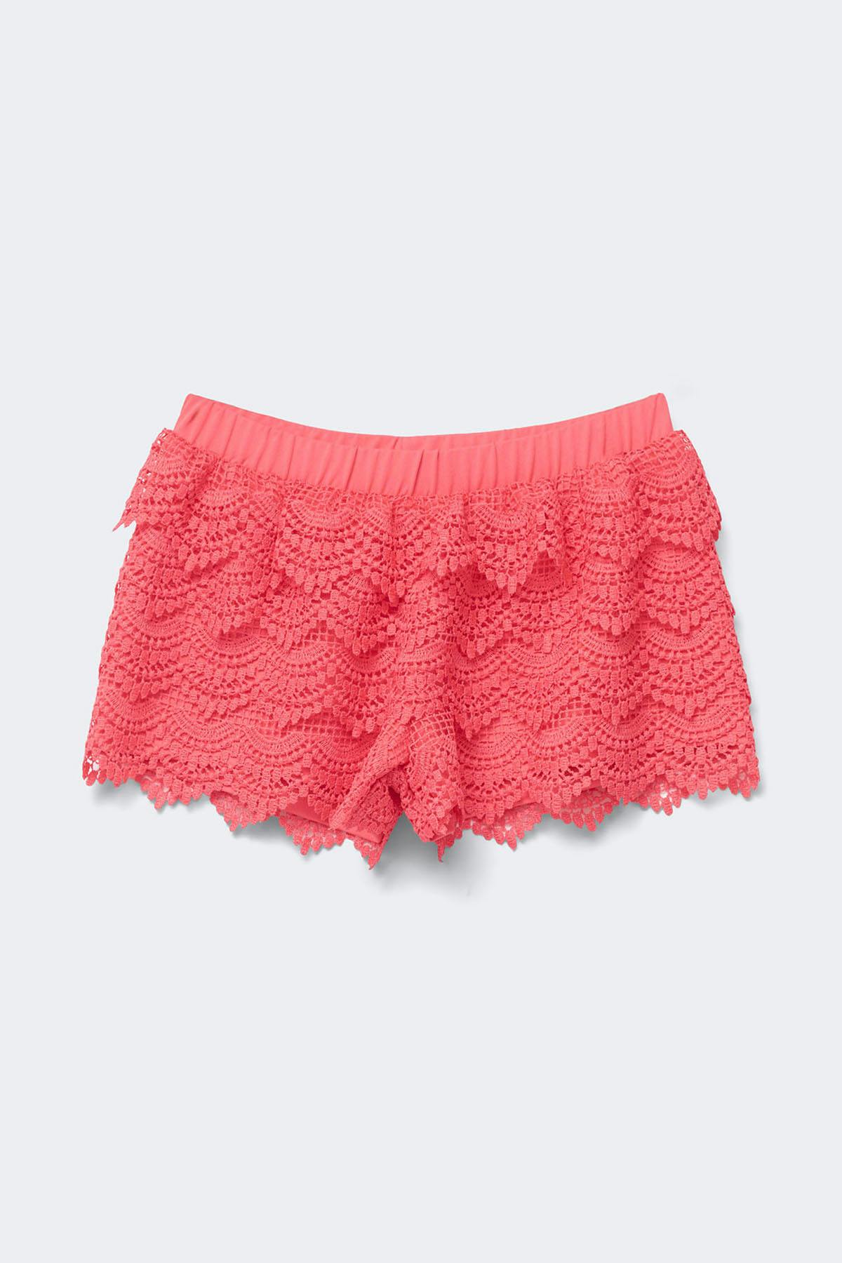 Y crochet shorts