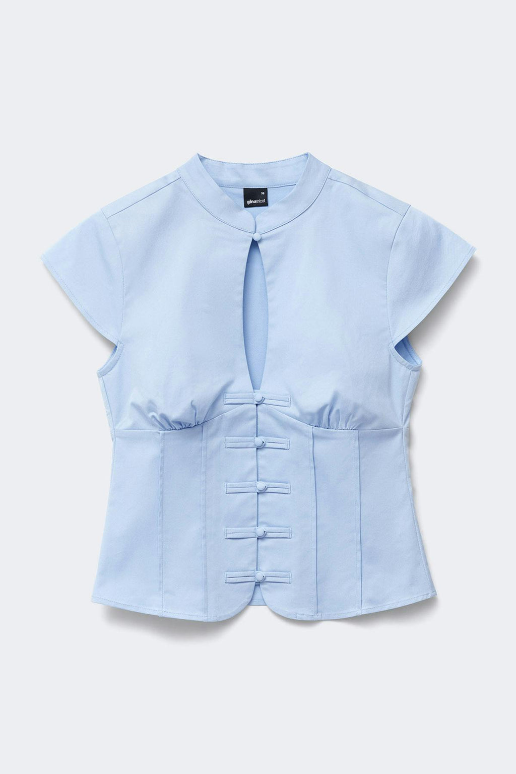 Keyhole top