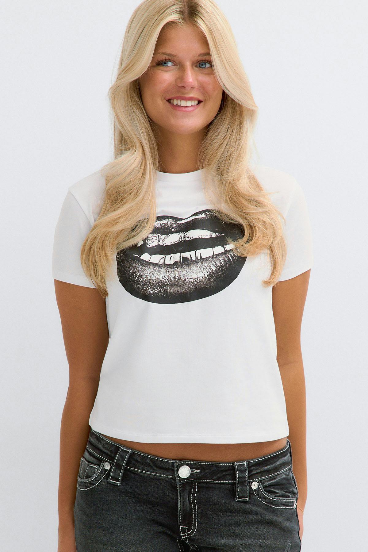 14+ printed tee