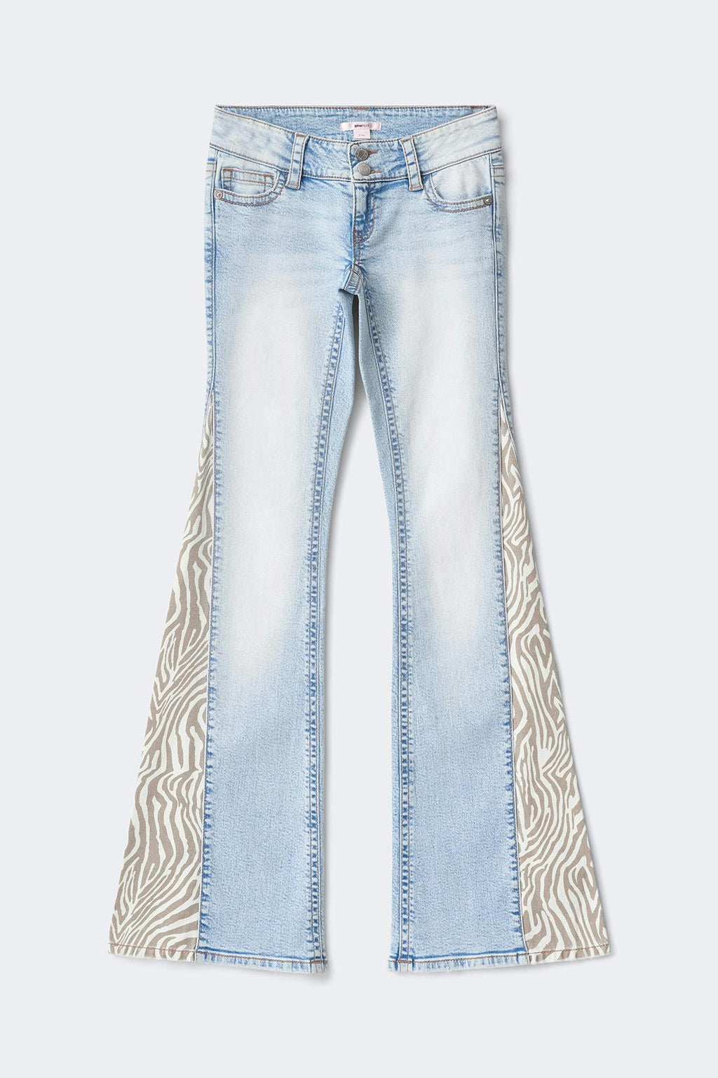 14+ wedge iconic flare jeans