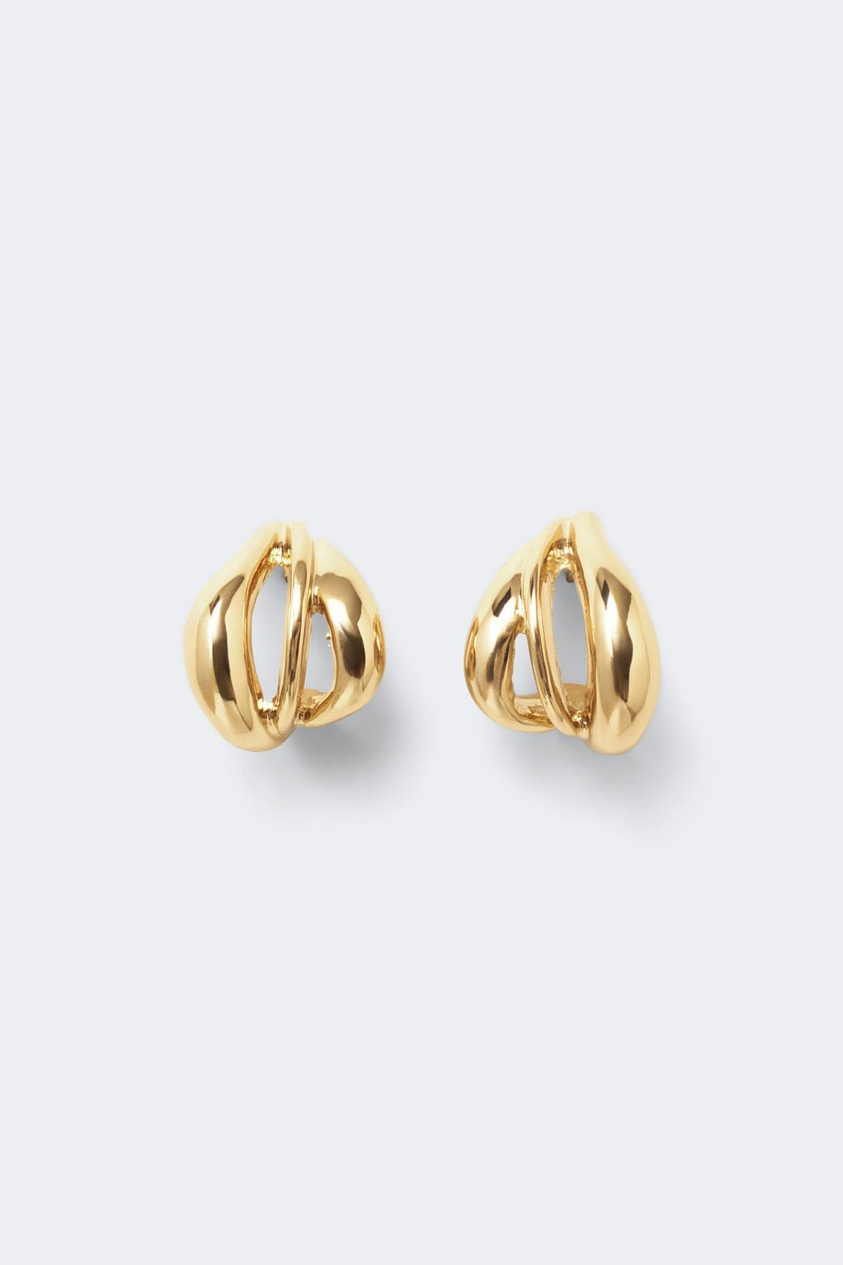 Chunky swirl hoops