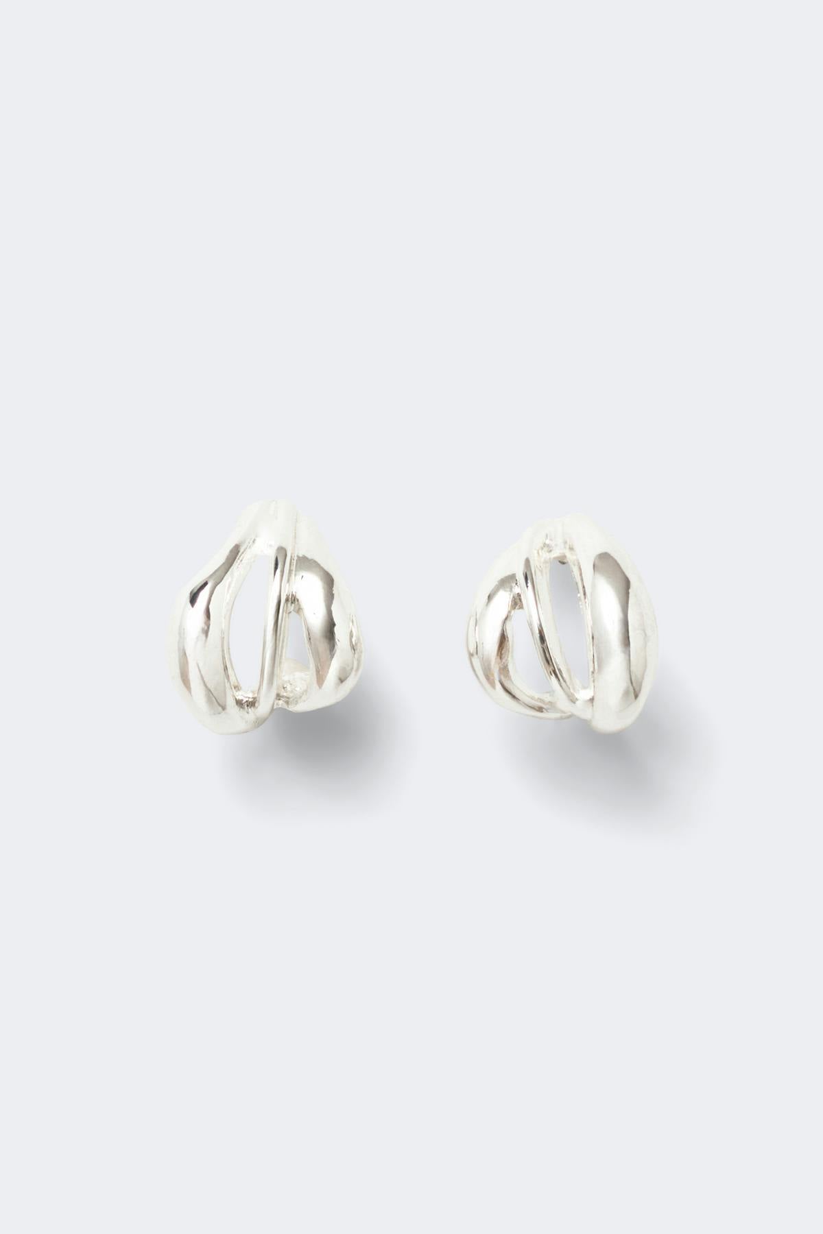 Chunky swirl hoops
