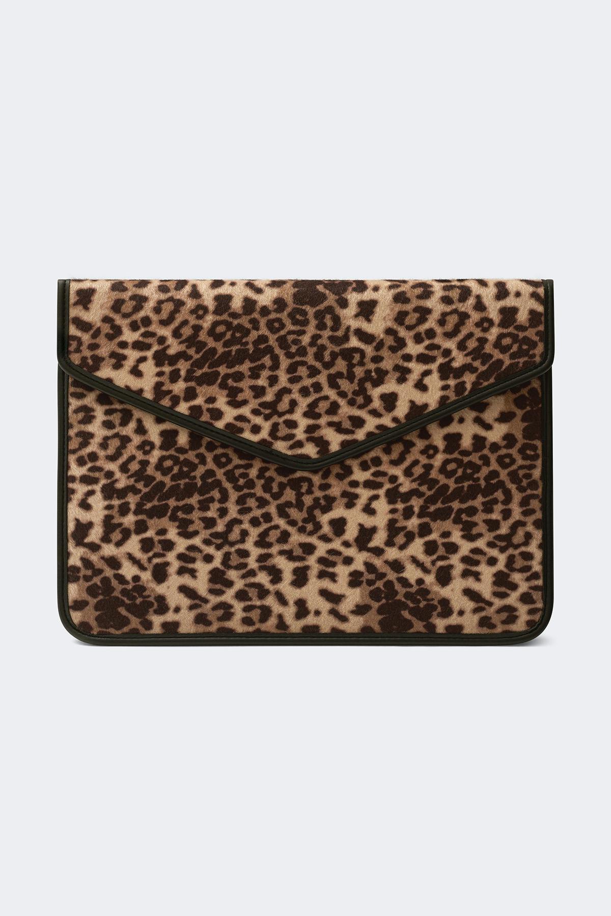 Hair-on laptop case