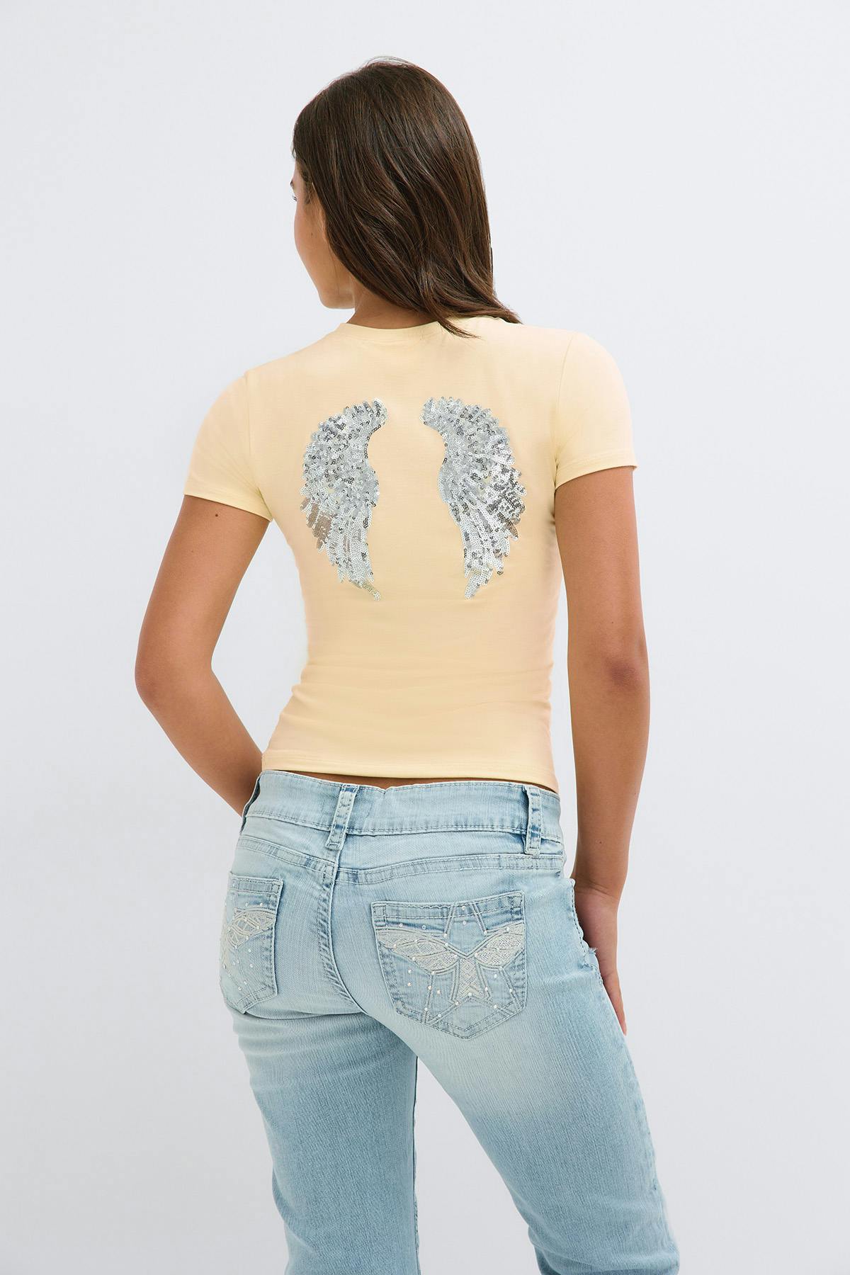 Y printed tee