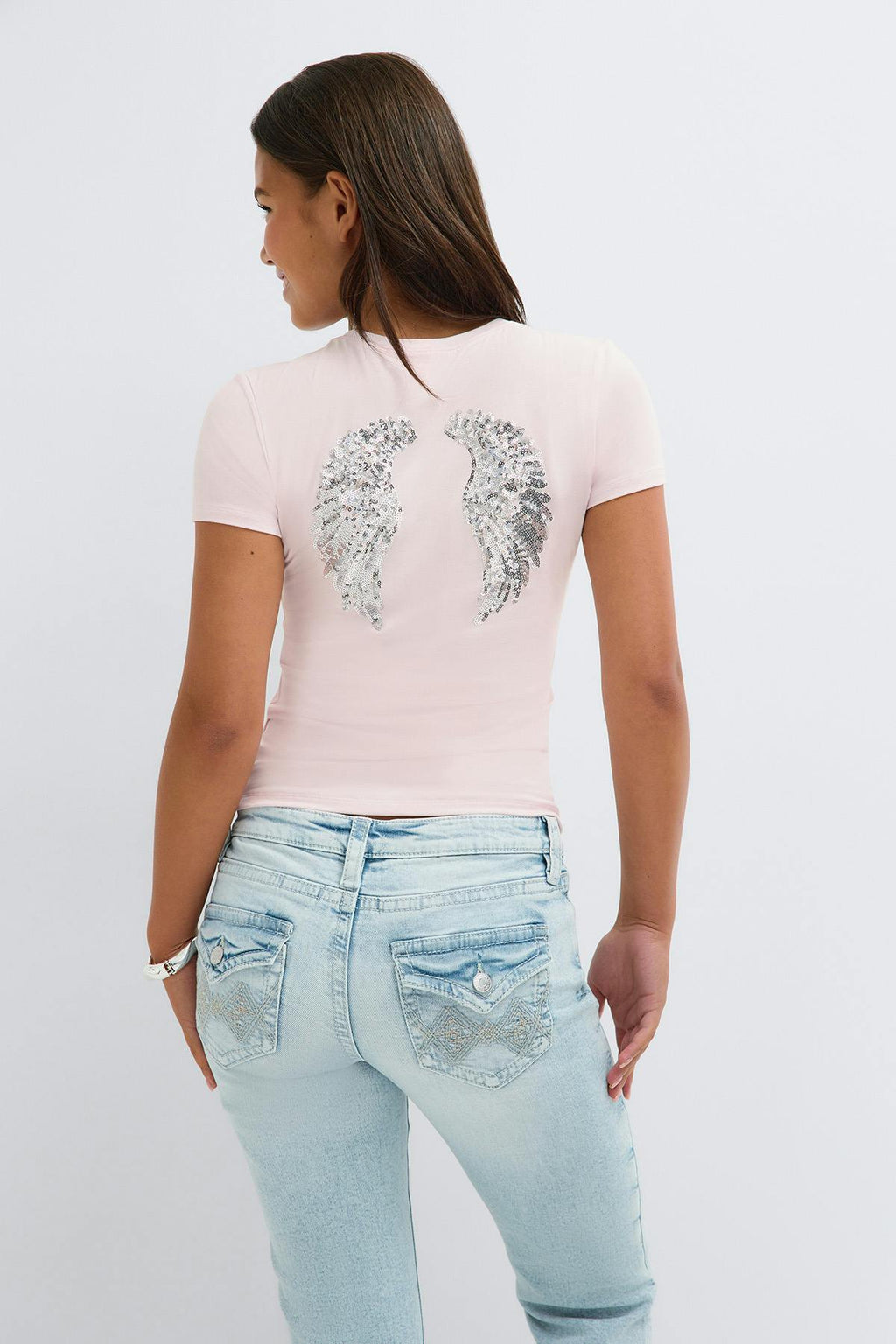 Y printed tee
