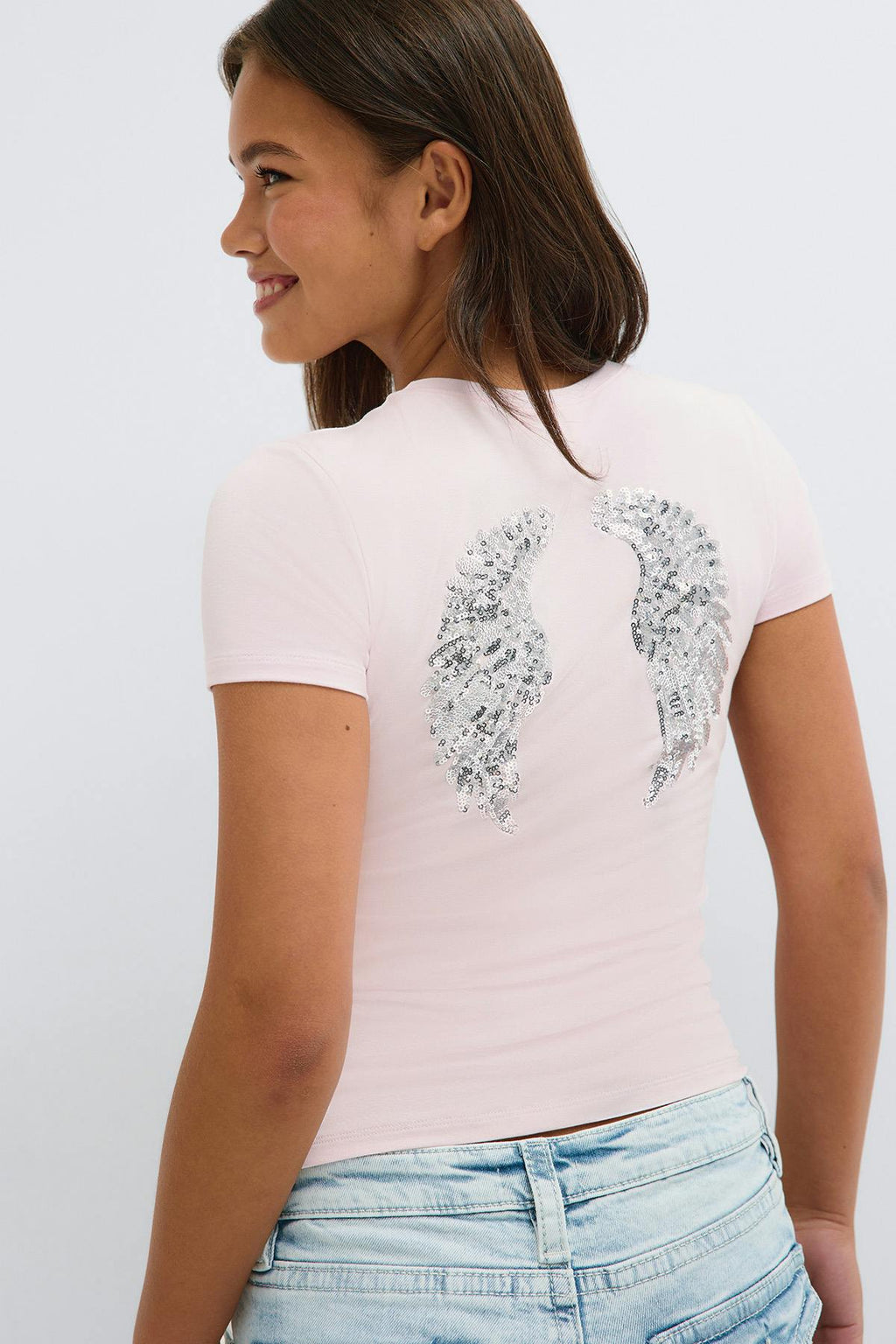 Y printed tee
