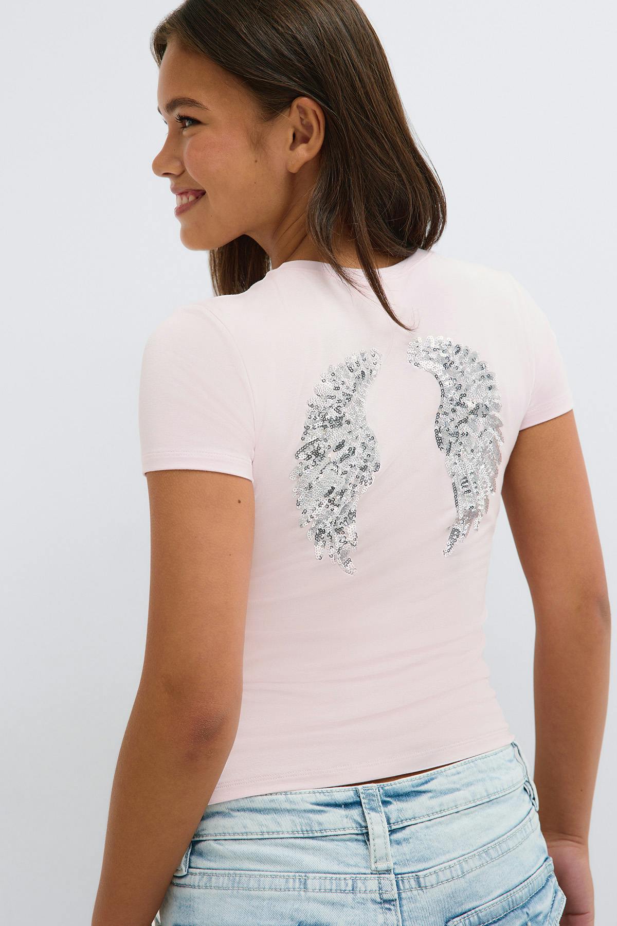 Y printed tee