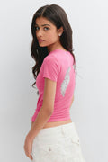 Y printed tee
