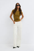 Wide workwear jeans