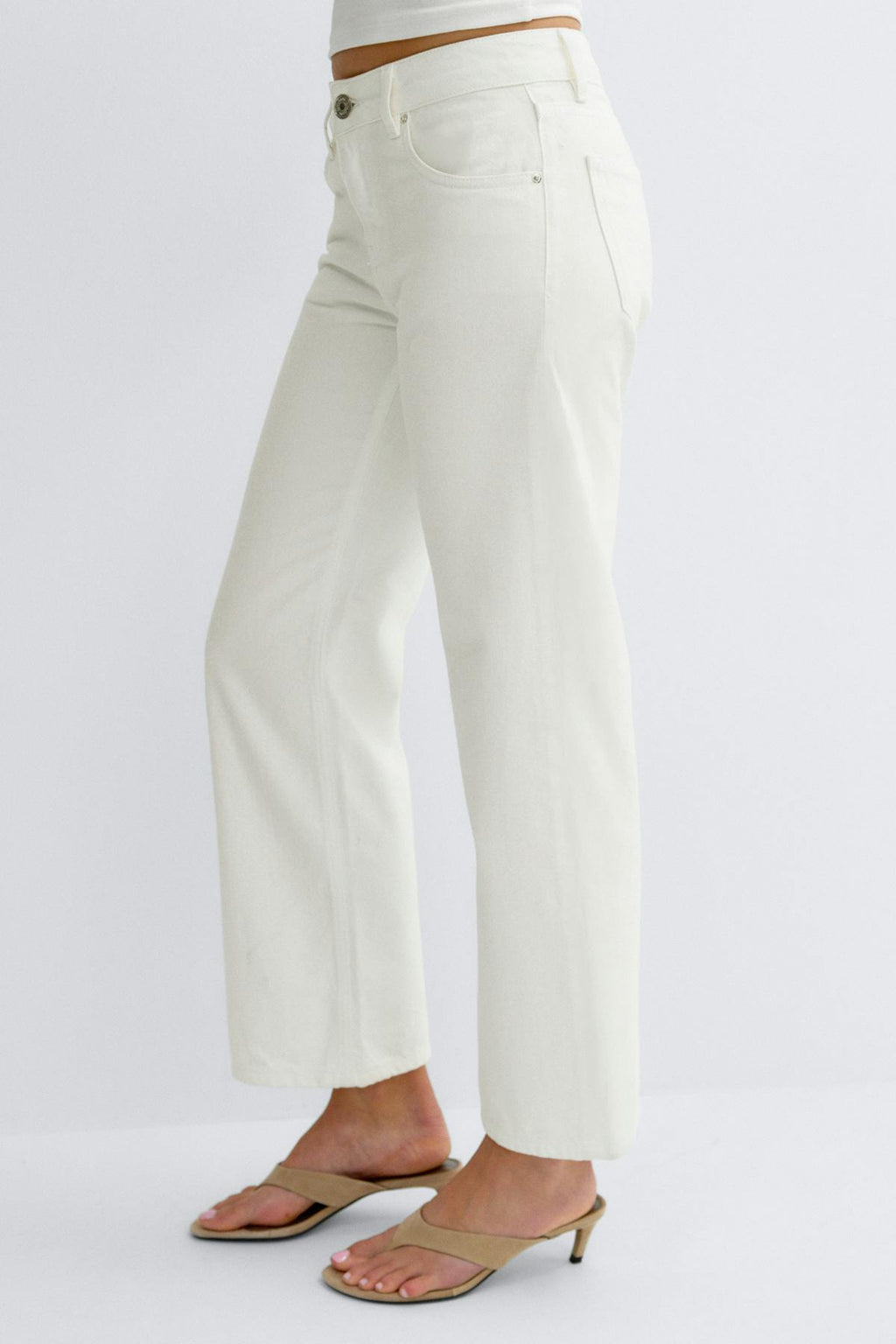 Crush cropped jeans